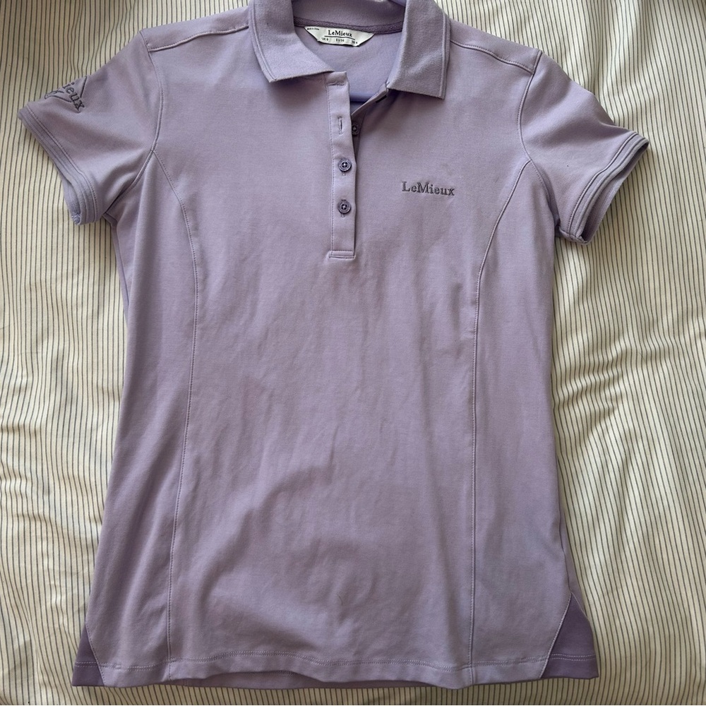 Women's Lavender Polo Shirt